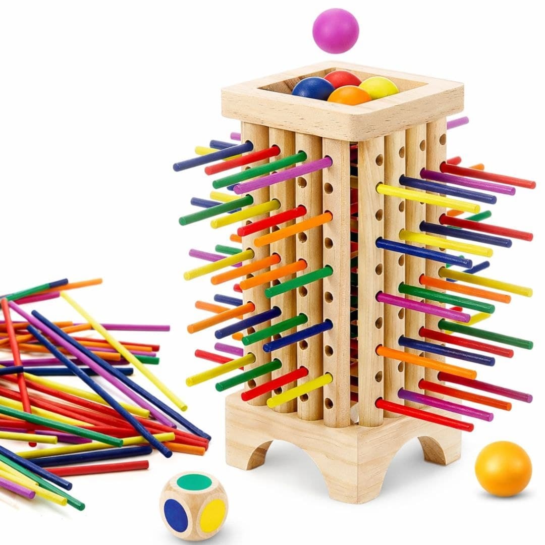 Wooden Stick Drawing Game – Educational Sketch & Pattern Toy for Kids thumbnail 2