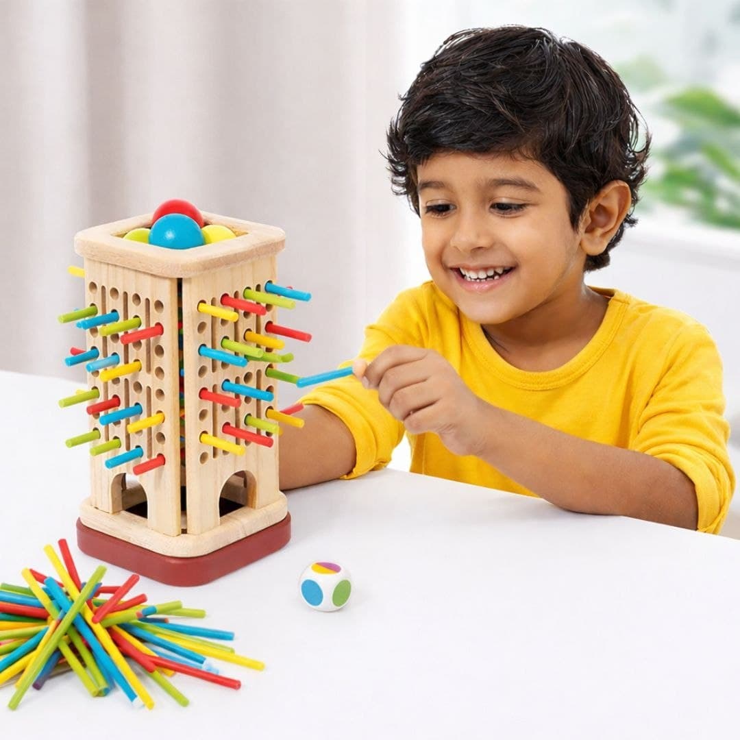 Wooden Stick Drawing Game – Educational Sketch & Pattern Toy for Kids thumbnail 3