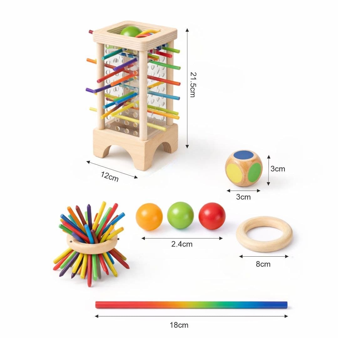 Wooden Stick Drawing Game – Educational Sketch & Pattern Toy for Kids thumbnail 4