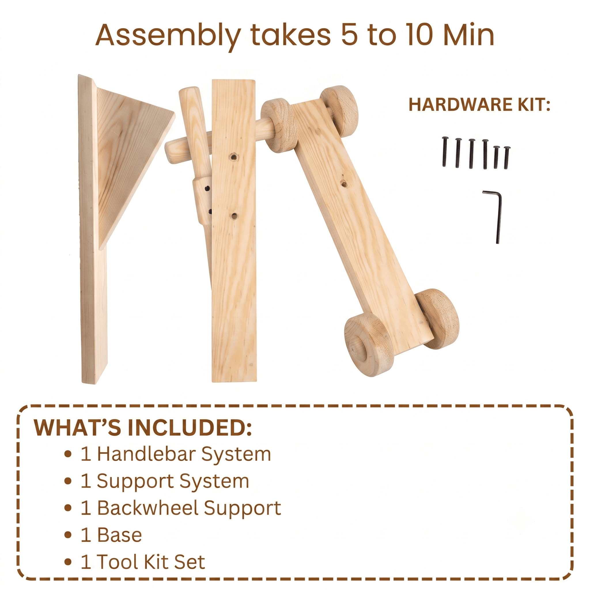 Wooden Baby Walker Push Toy thumbnail 4