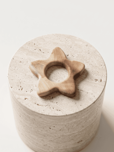 Immunity Boosting Neem Wooden Teethers for Babies – Natural Teething Toys (0-3 Years) thumbnail 3
