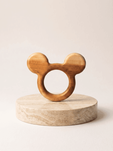 Immunity Boosting Neem Wooden Teethers for Babies – Natural Teething Toys (0-3 Years) - Image 1